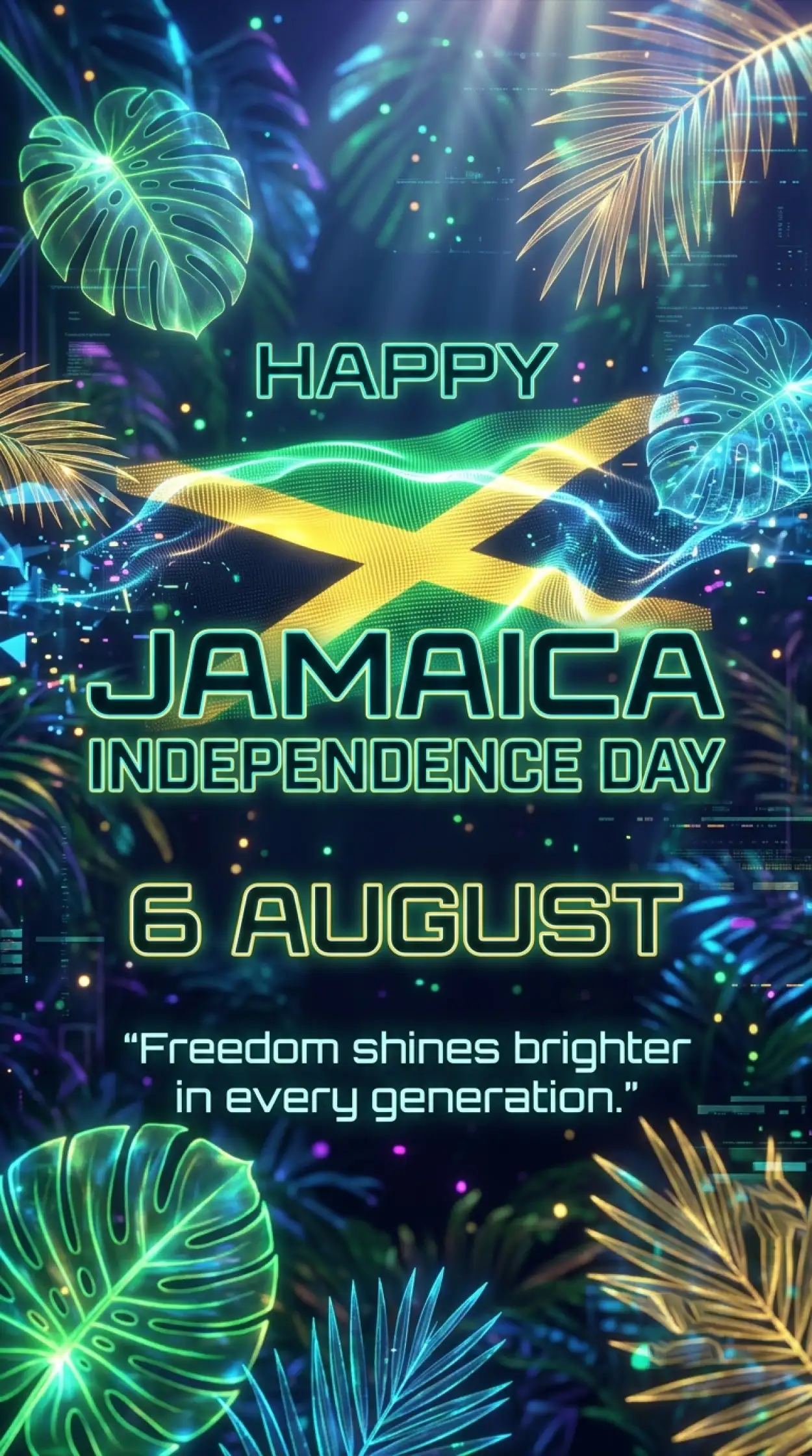 Free Download Jamaica Independence Day 2026 Premium Background - High Quality Jamaica Independence Day 2026 Background Image