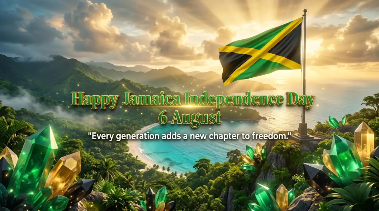 Free Download Jamaica Independence Day 2026 Promotional Banner - High Quality Jamaica Independence Day 2026 Image