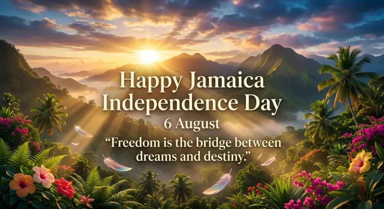 Free Download Jamaica Independence Day 2026 Quote - High Quality Jamaica Independence Day 2026 Image