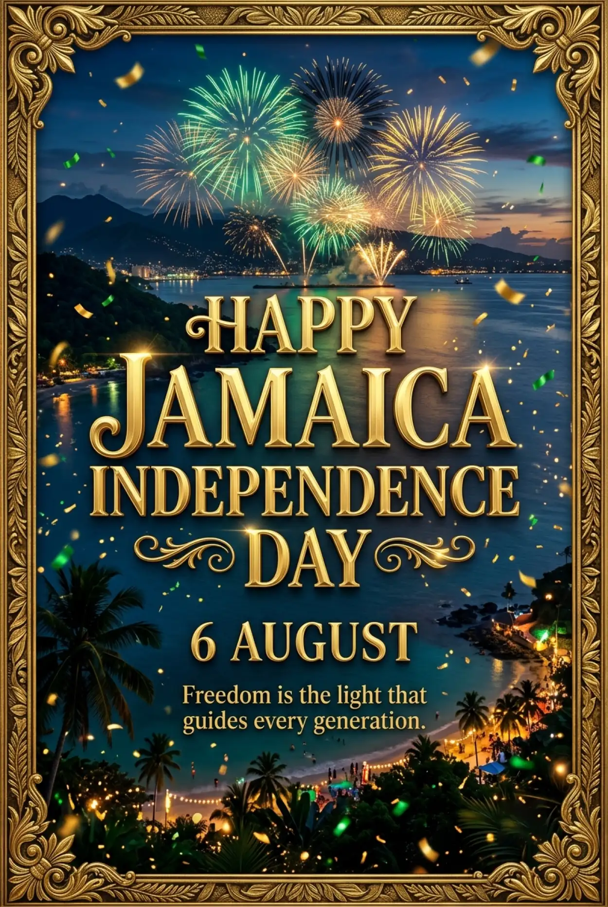 Free Download Jamaica Independence Day 2026 Transparent Png - High Quality Jamaica Independence Day 2026 Transparent PNG