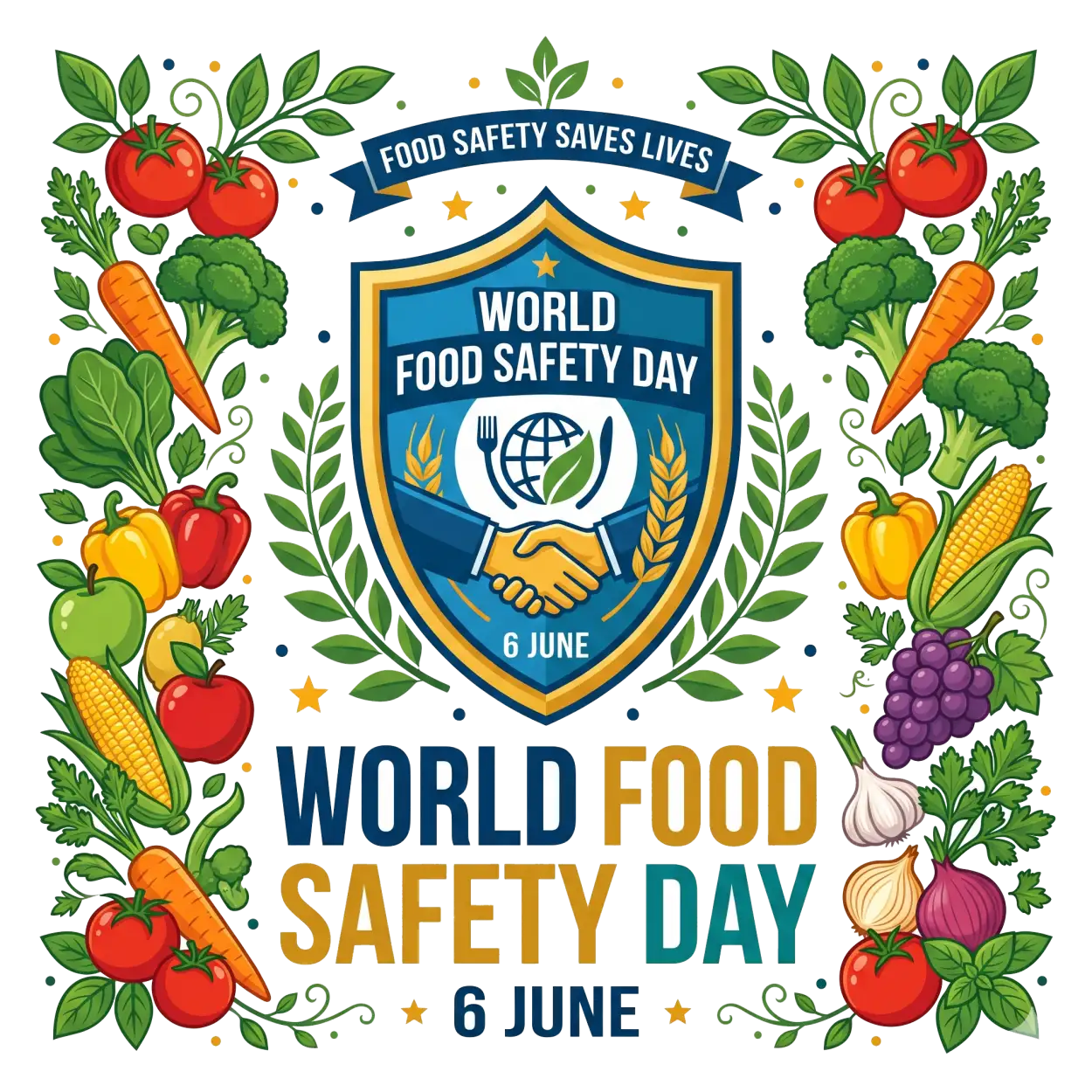 Free Download June 7 Food Safety Day Png Transparent Clipart - High Quality World Food Safety Day Png Transparent PNG