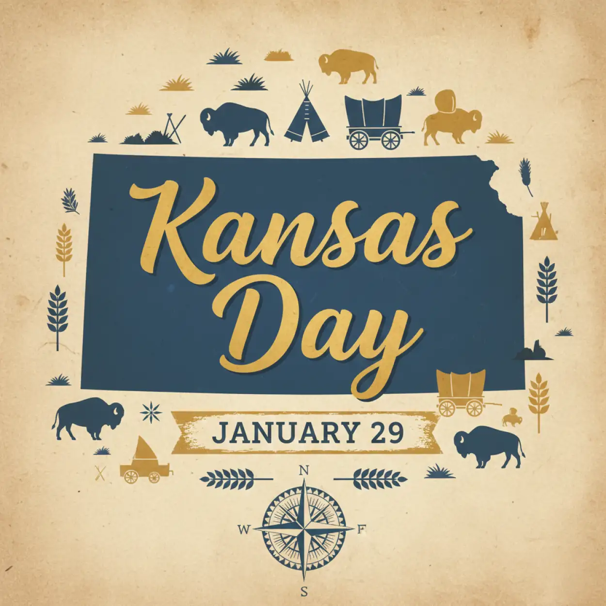 Kansas Day Creative Typography - Royalty Free Kansas Day Image | Pngmagic Free Download Kansas Day Creative Typography - High Quality Kansas Day Background