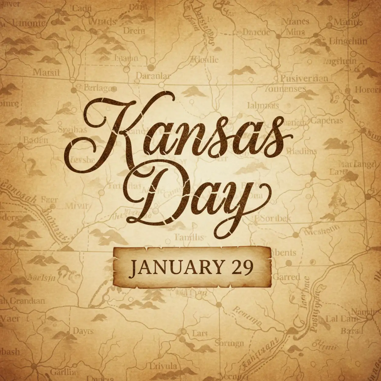 Free Download Kansas Day Historical Illustration - High Quality Kansas Day Background