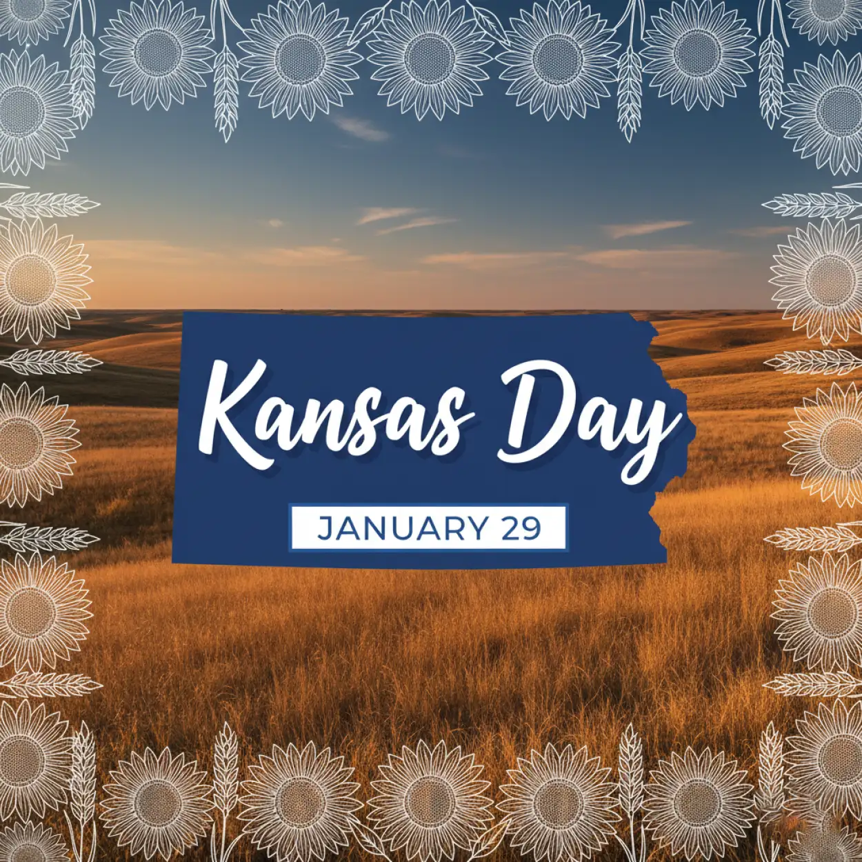 Free Download Kansas Day Usa State Holiday - High Quality Kansas Day Image