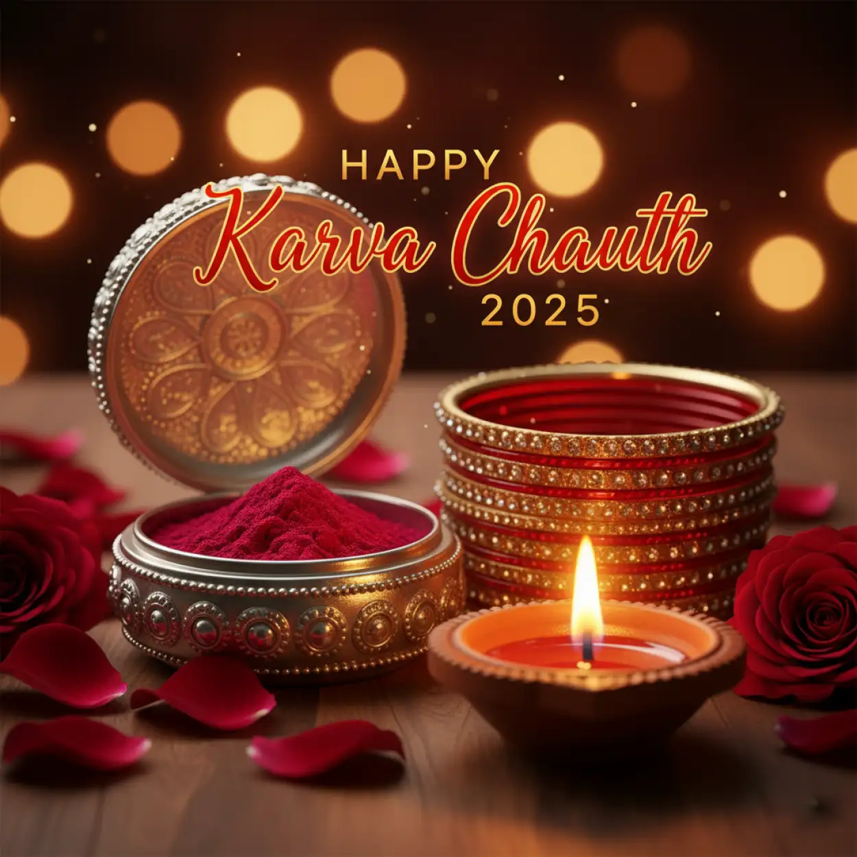 Free Download Karva Chauth 2025 Mehndi Designs Simple - High Quality Happy Karva Chauth 2025 Background