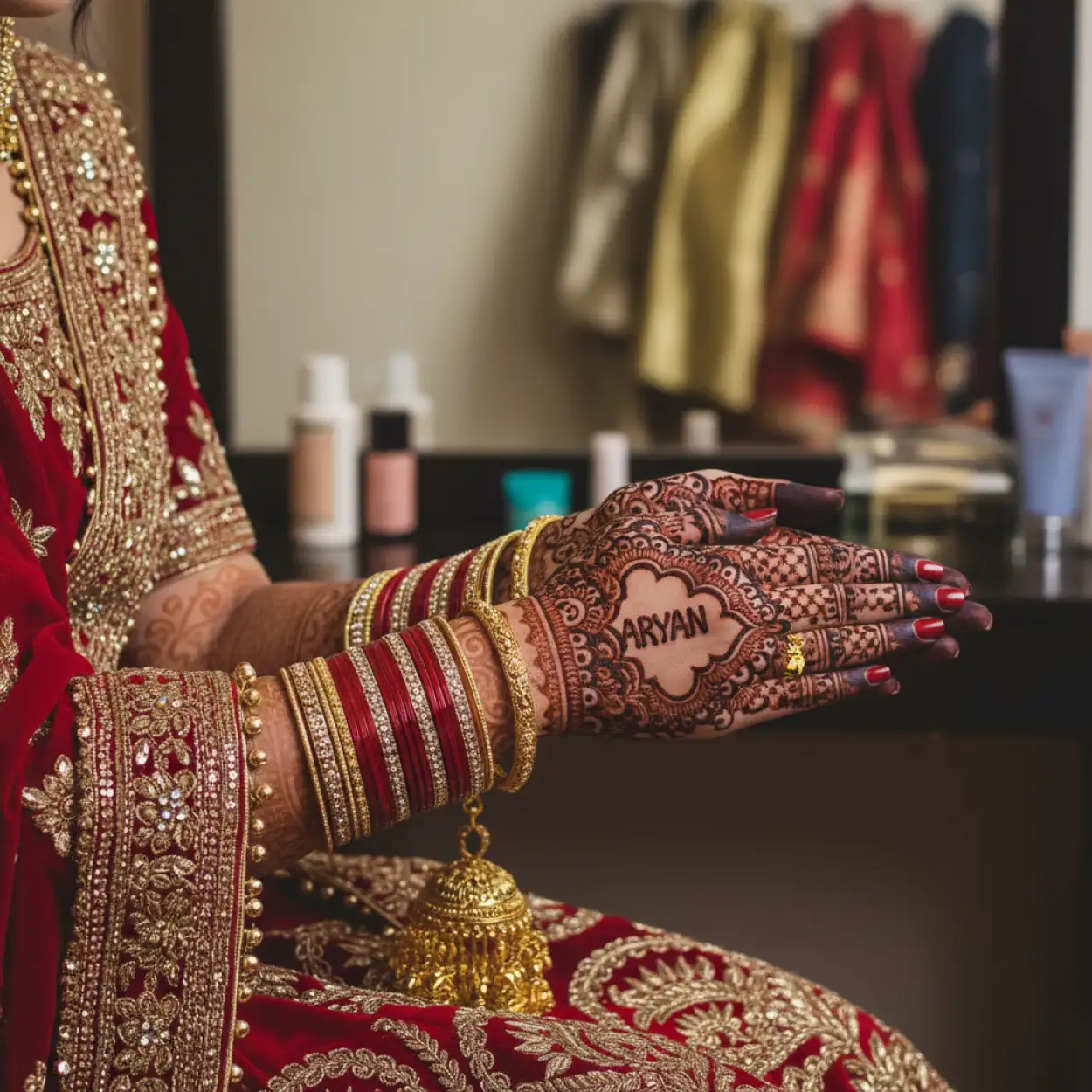 Free Download Karva Chauth Mehndi Design New Style 2025 - High Quality New Mehndi Design Image