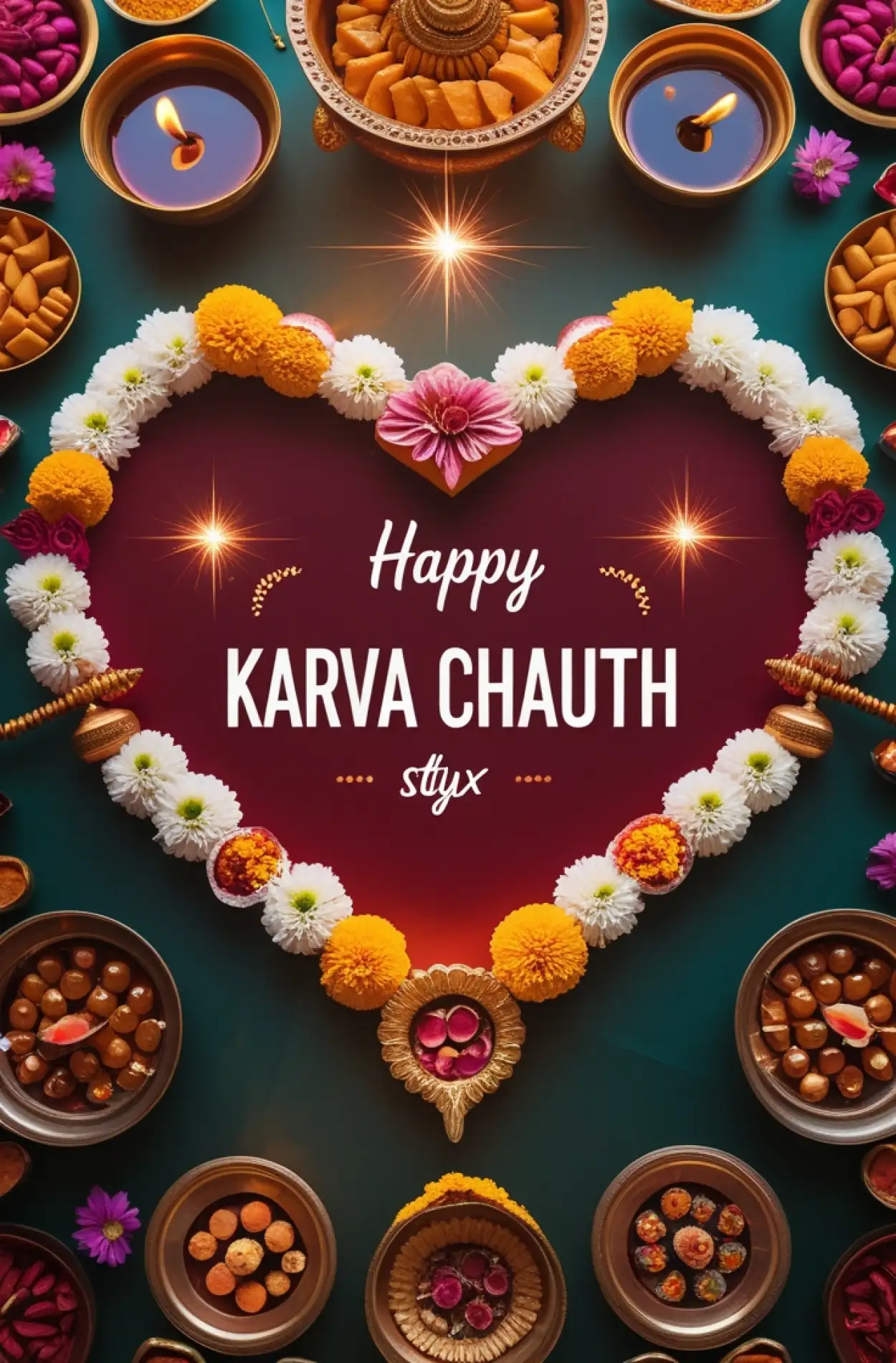Free Download Karva Chauth Status Video Download For Reels - High Quality Happy Karva Chauth Image