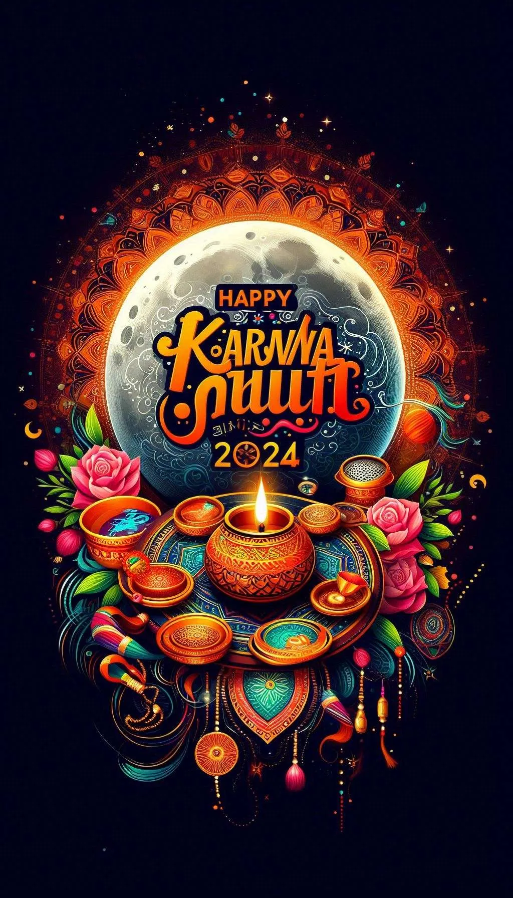 Karwa Chauth 2024 Diya And Thali Decoration Images - Royalty Free Happy Karwa Chauth Image | Pngmagic Free Download Karwa Chauth 2024 Diya And Thali Decoration Images - High Quality Happy Karwa Chauth Background