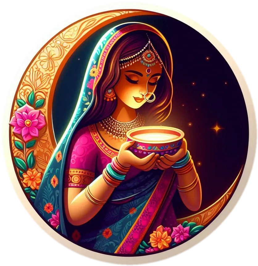 Karwa Chauth Fasting Women Png - Royalty Free Karwa Chauth Image | Pngmagic Free Download Karwa Chauth Fasting Women Png - High Quality Karwa Chauth PNG Image