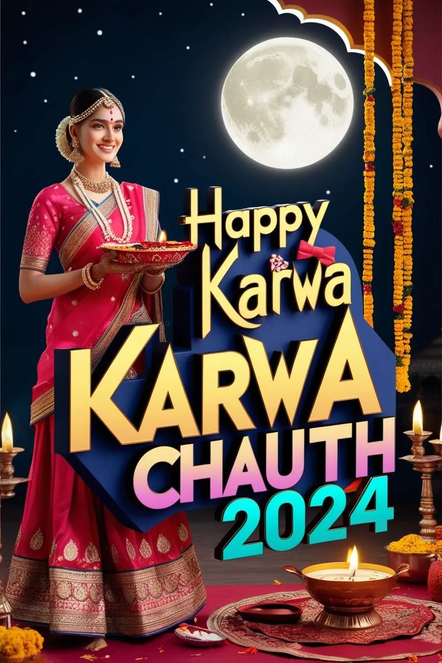 Free Download Karwa Chauth Special Pictures For Facebook - High Quality Happy Karwa Chauth Image
