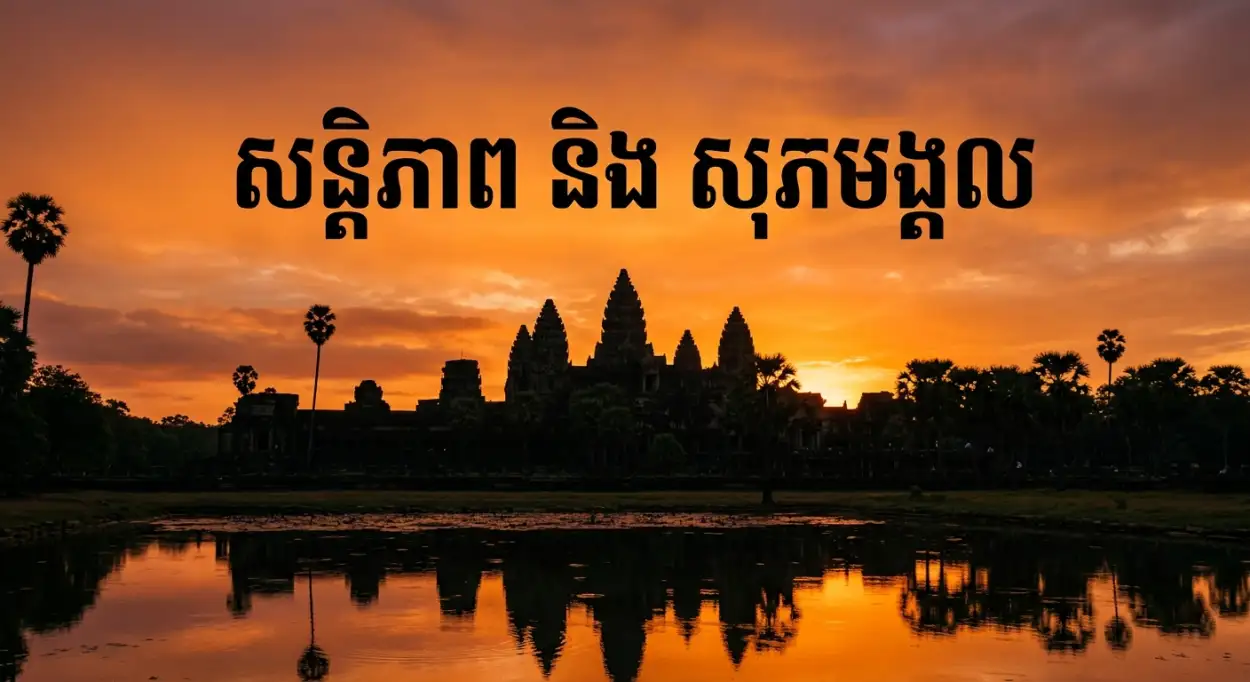 Free Download Khmer New Year Facebook Poster 2026 - High Quality Khmer New Year Wishes Poster 2026 Image