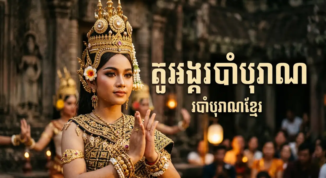 Free Download Khmer New Year Ultra Hd Poster 2026 - High Quality Khmer New Year Wishes Poster 2026 Image