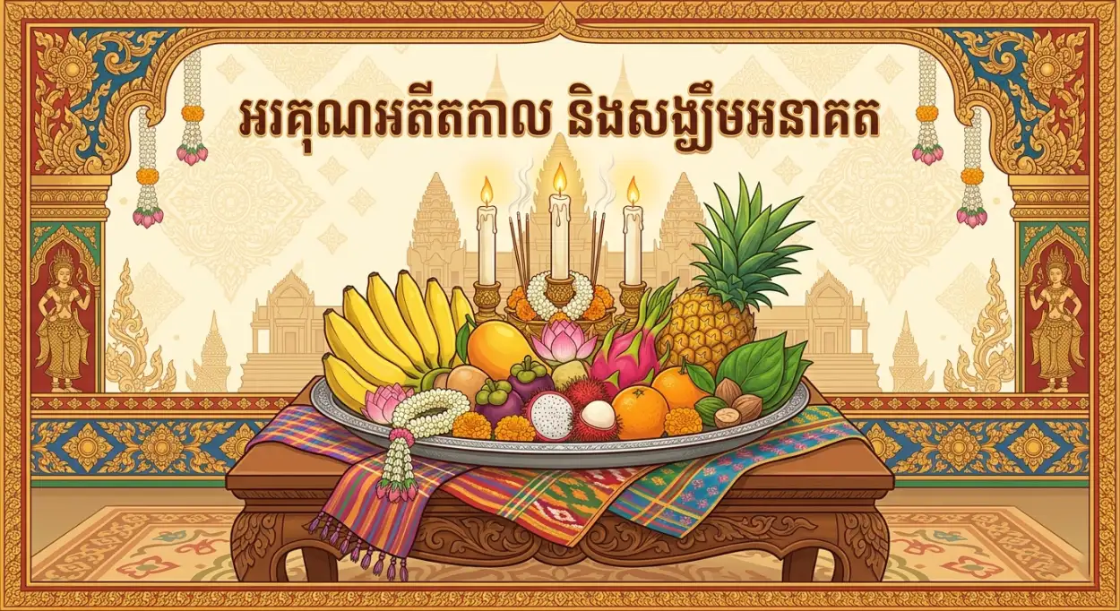 Free Download Khmer New Year Wishes Poster Png Transparent - High Quality Khmer New Year Wishes Poster 2026 Transparent PNG