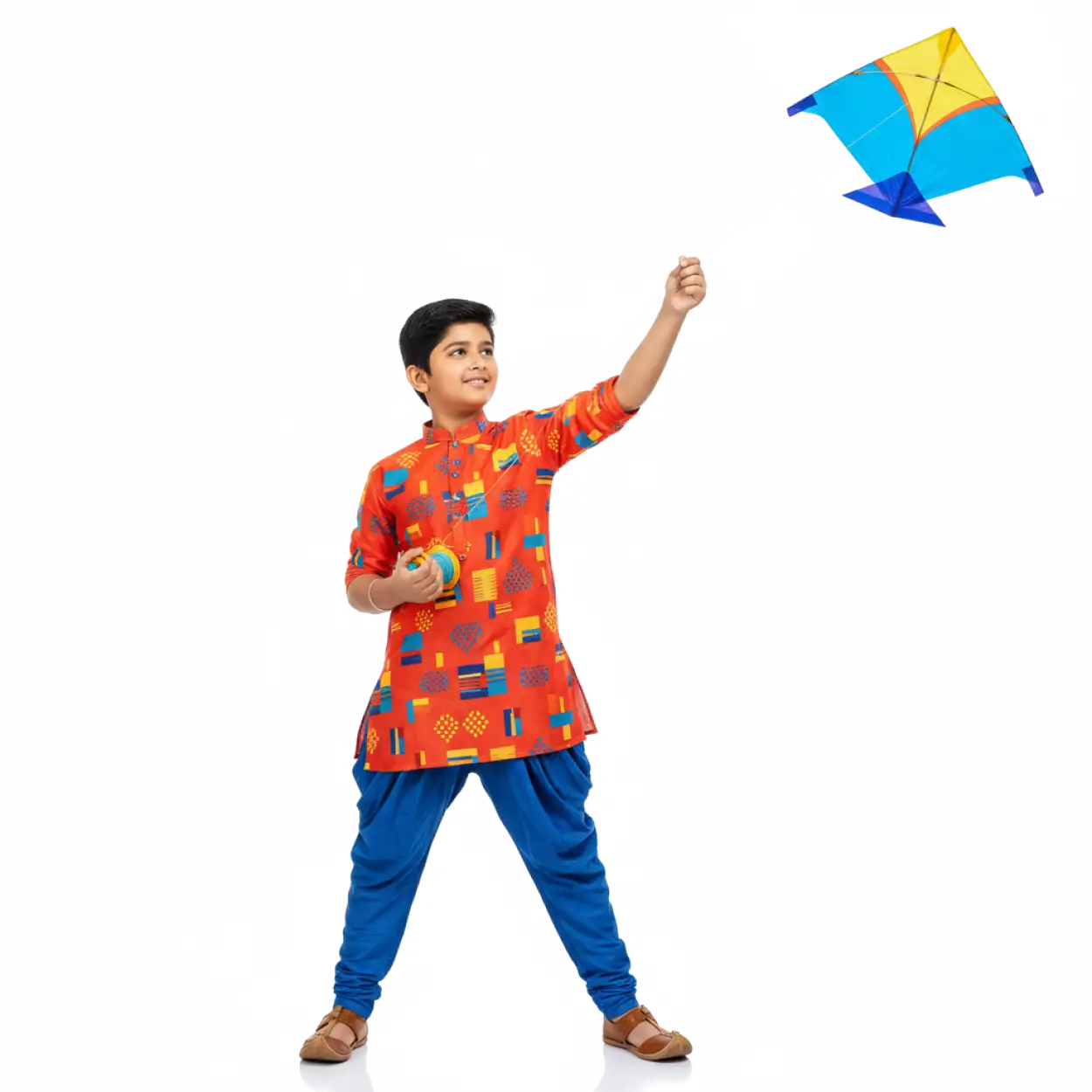 Free Download Kite Flying Celebration Kids Png - High Quality Kite Flying Png Transparent PNG