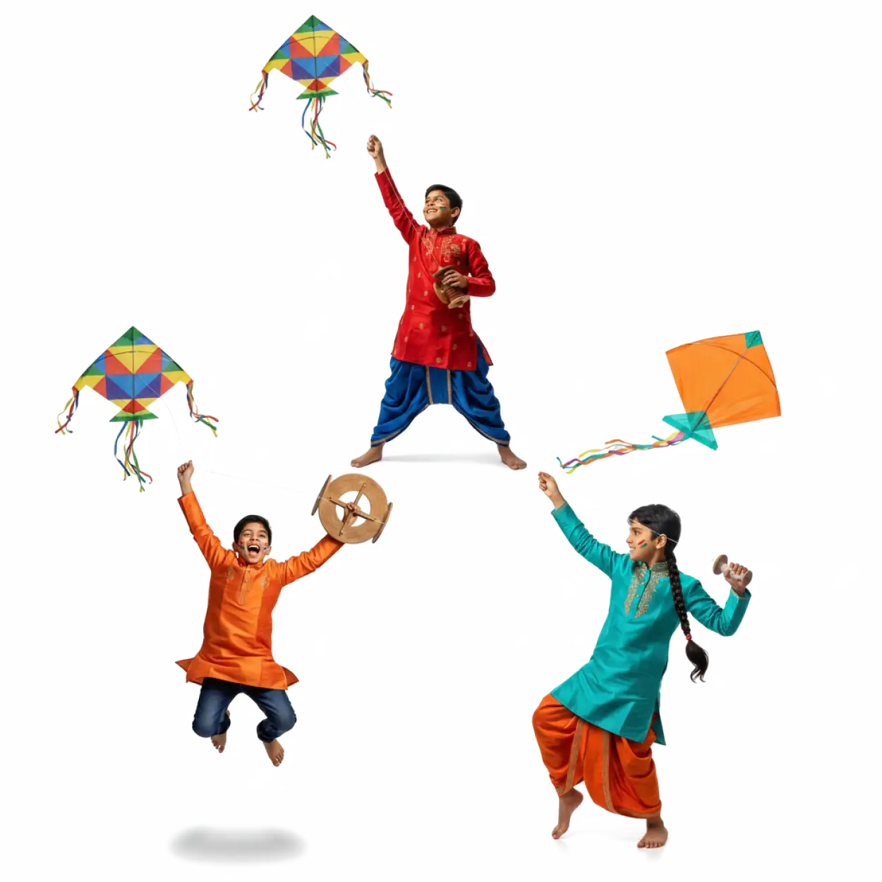 Free Download Kite Flying Png Transparent Background - High Quality Kite Flying Png Transparent PNG