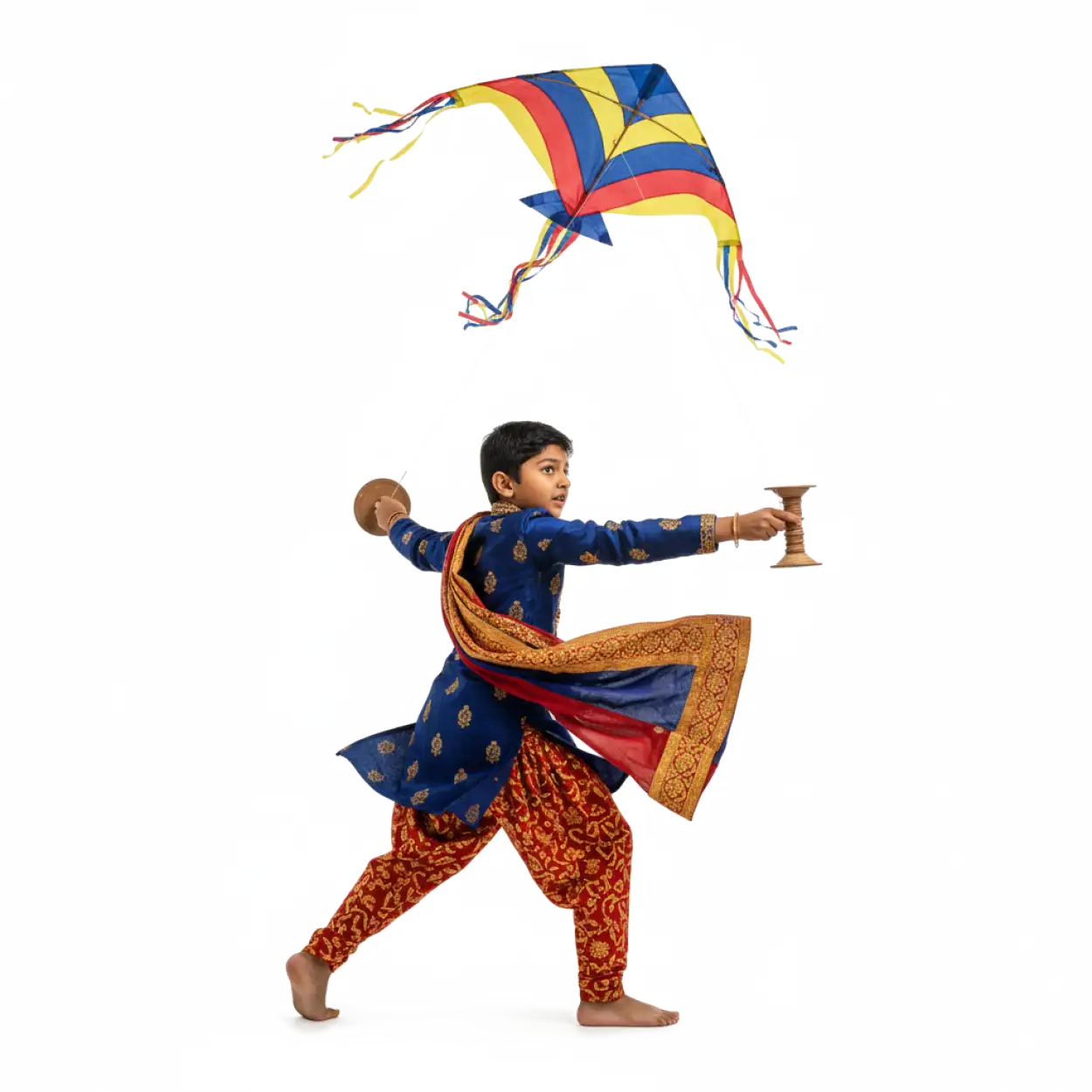 Free Download Kite Flying Silhouette Png - High Quality Kite Flying Png Transparent PNG