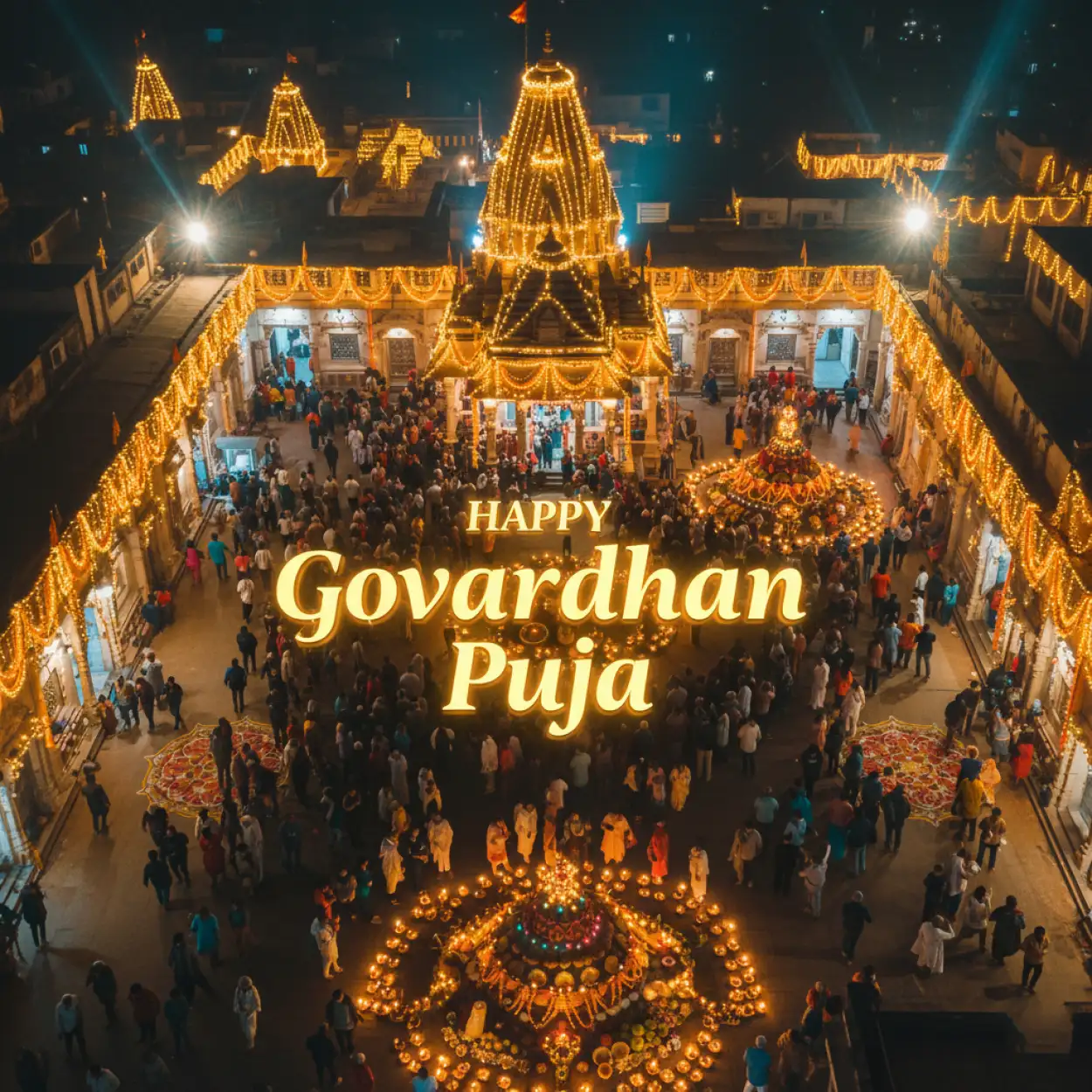 Krishna Idol With Floating Candles In Water Bowl - Royalty Free Happy Govardhan Puja 2025 Image | Pngmagic Free Download Krishna Idol With Floating Candles In Water Bowl - High Quality Happy Govardhan Puja 2025 Background