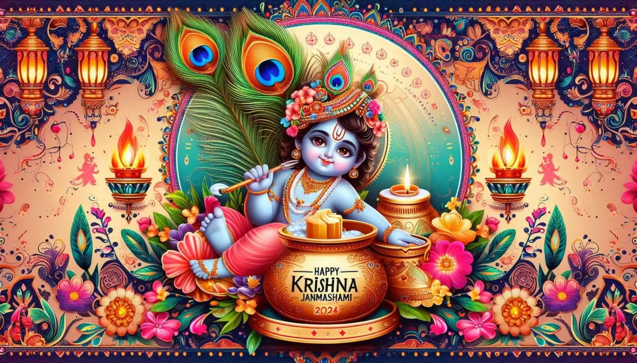 Krishna Janmashtami 2024 Wishes With Lord Krishna Images - Royalty Free Happy Krishna Janmashtami Image | Pngmagic Free Download Krishna Janmashtami 2024 Wishes With Lord Krishna Images - High Quality Happy Krishna Janmashtami Background