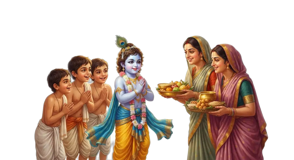 Free Download Krishna Janmashtami 2026 Png Images Free Download - High Quality Krishna Janmashtami Png 2026 Transparent PNG