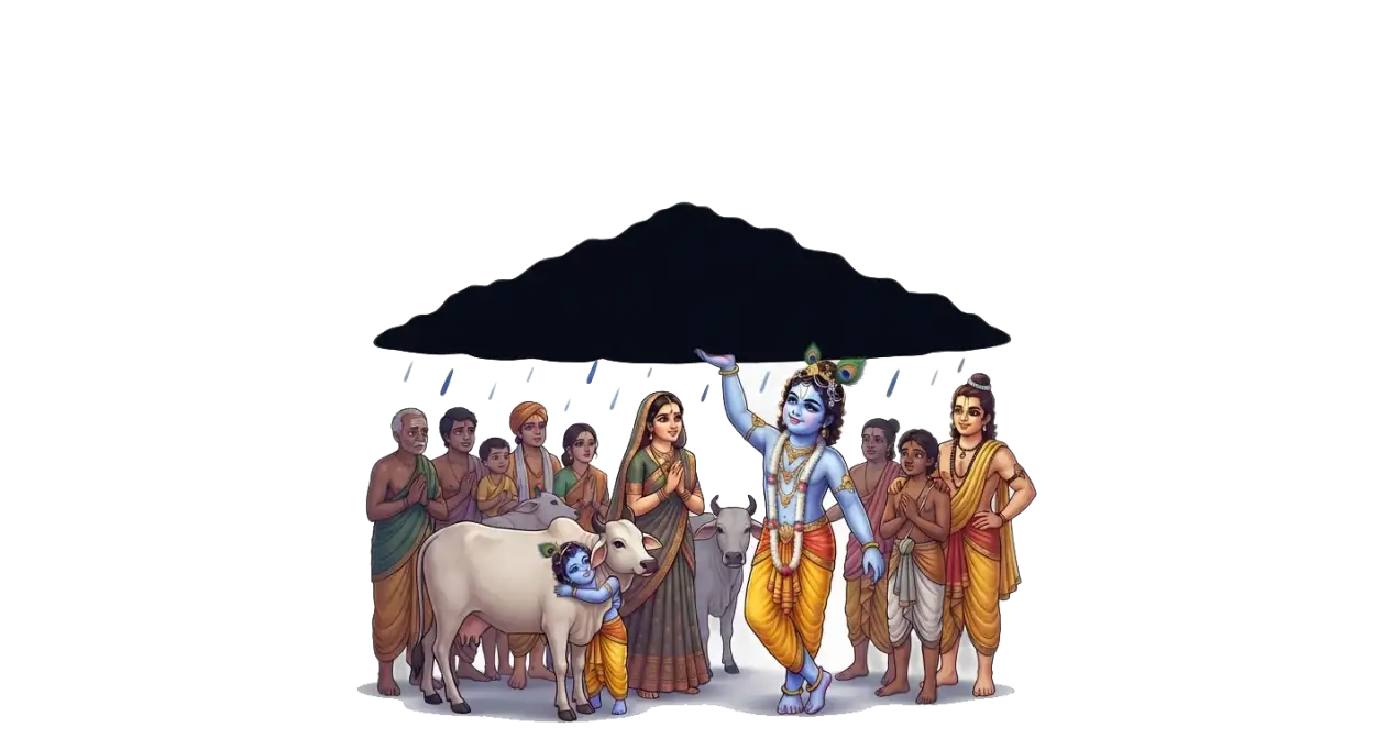 Free Download Krishna Janmashtami Png For Facebook Post 2026 - High Quality Krishna Janmashtami Png 2026 Transparent PNG