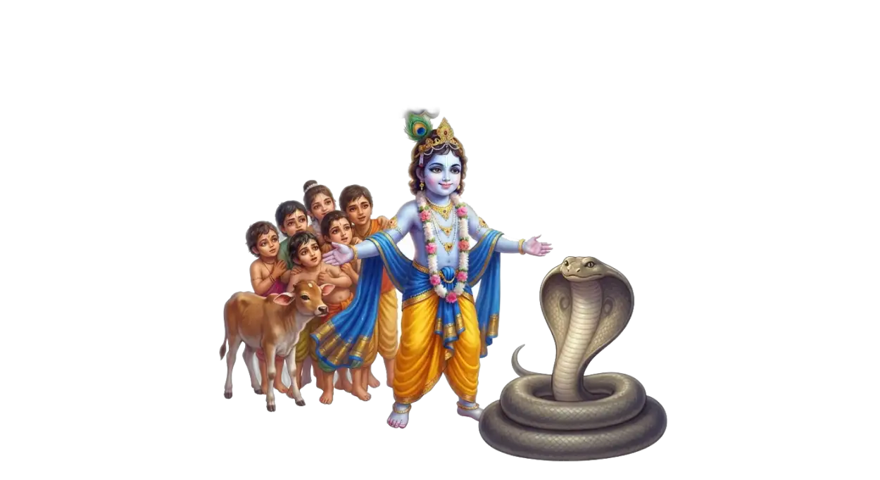 Free Download Krishna Janmashtami Png For Reels Cover 2026 - High Quality Krishna Janmashtami Png 2026 Transparent PNG