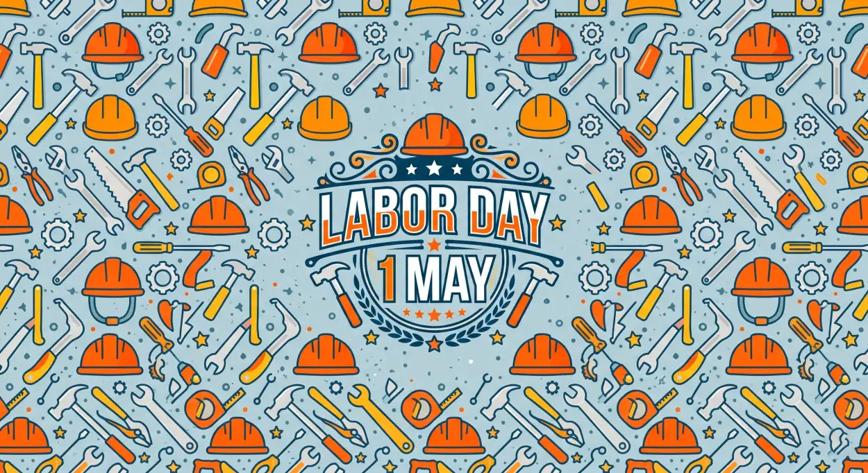 Free Download Labor Day Background Images Hd - High Quality International Labor Day Wishes 2026 Background Image