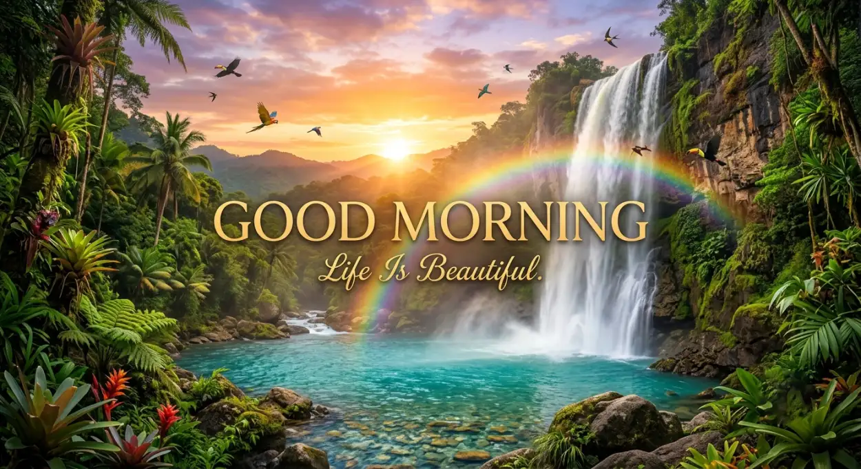 Free Download Latest Good Morning Sunrise Wallpaper Download - High Quality Good Morning Sunrise Image