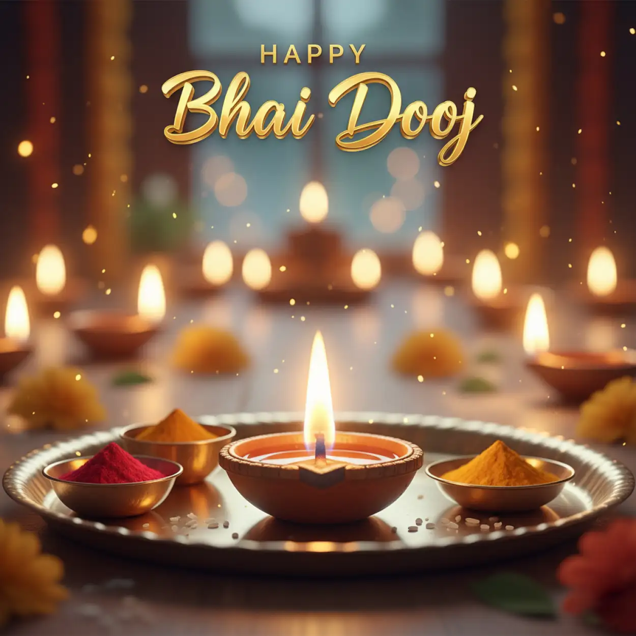 Free Download Latest Trending Happy Bhai Dooj 2025 Wishes Quotes - High Quality Happy Bhai Dooj 2025 Wishes Background