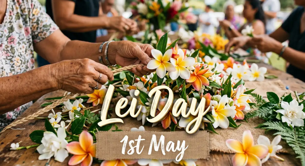 Free Download Lei Day 2026 Celebration Ideas Images - High Quality Lei Day 2026 Image