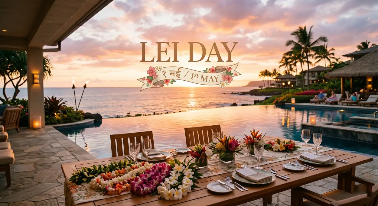 Free Download Lei Day 2026 Invitation Card Design - High Quality Lei Day 2026 Image