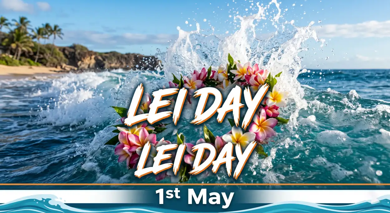 Free Download Lei Day 2026 Reels Background Images - High Quality Lei Day 2026 Background Image