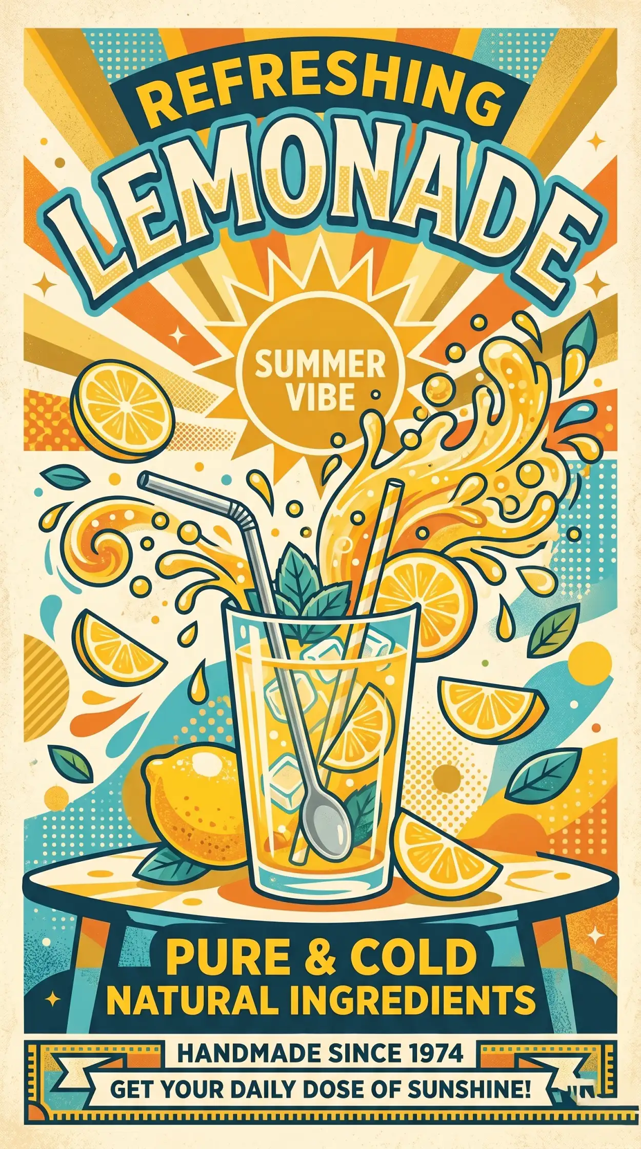 Free Download Lemon Juice Colorful Summer Background - High Quality Lemon Juice Background Background Image