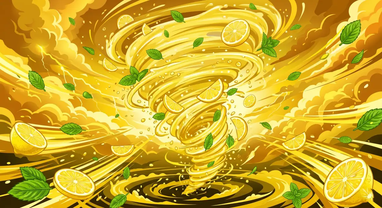 Free Download Lemon Juice Liquid Art Background - High Quality Lemon Juice Background Background Image