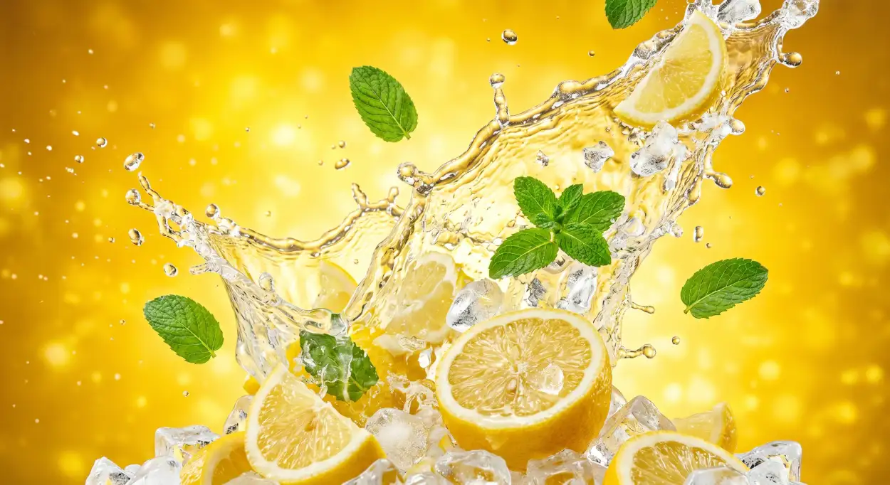 Free Download Lemon Juice Stock Background Image - High Quality Lemon Juice Background Background Image