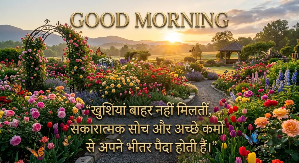 Free Download Life Good Morning Quotes Hindi - High Quality Good Morning Motivational Quotes Hindi Image