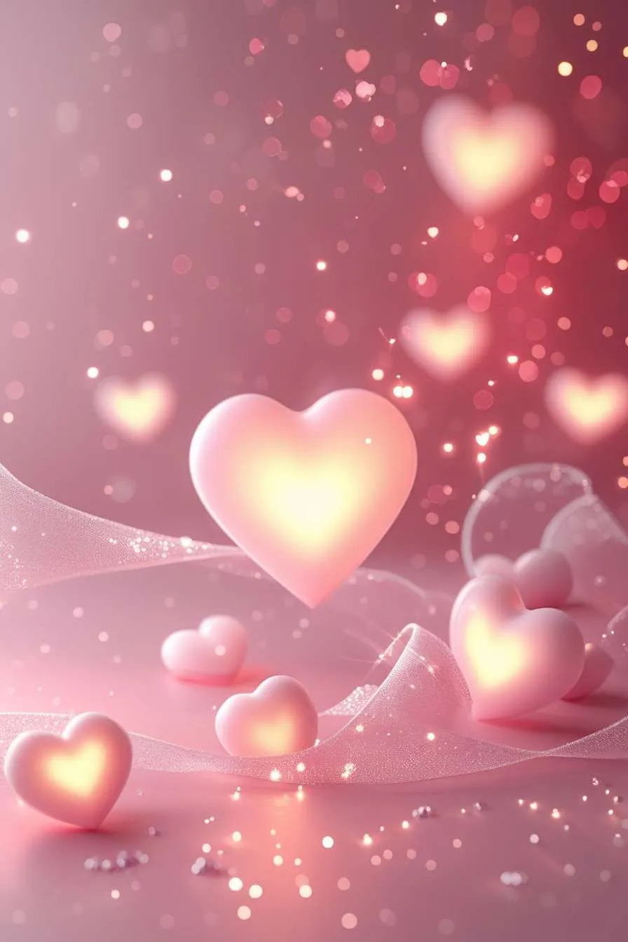 Free Download Light Pink And Red Abstract Valentine Day Background Images - High Quality Red And Pink Backgrounds For Valentine Day Background