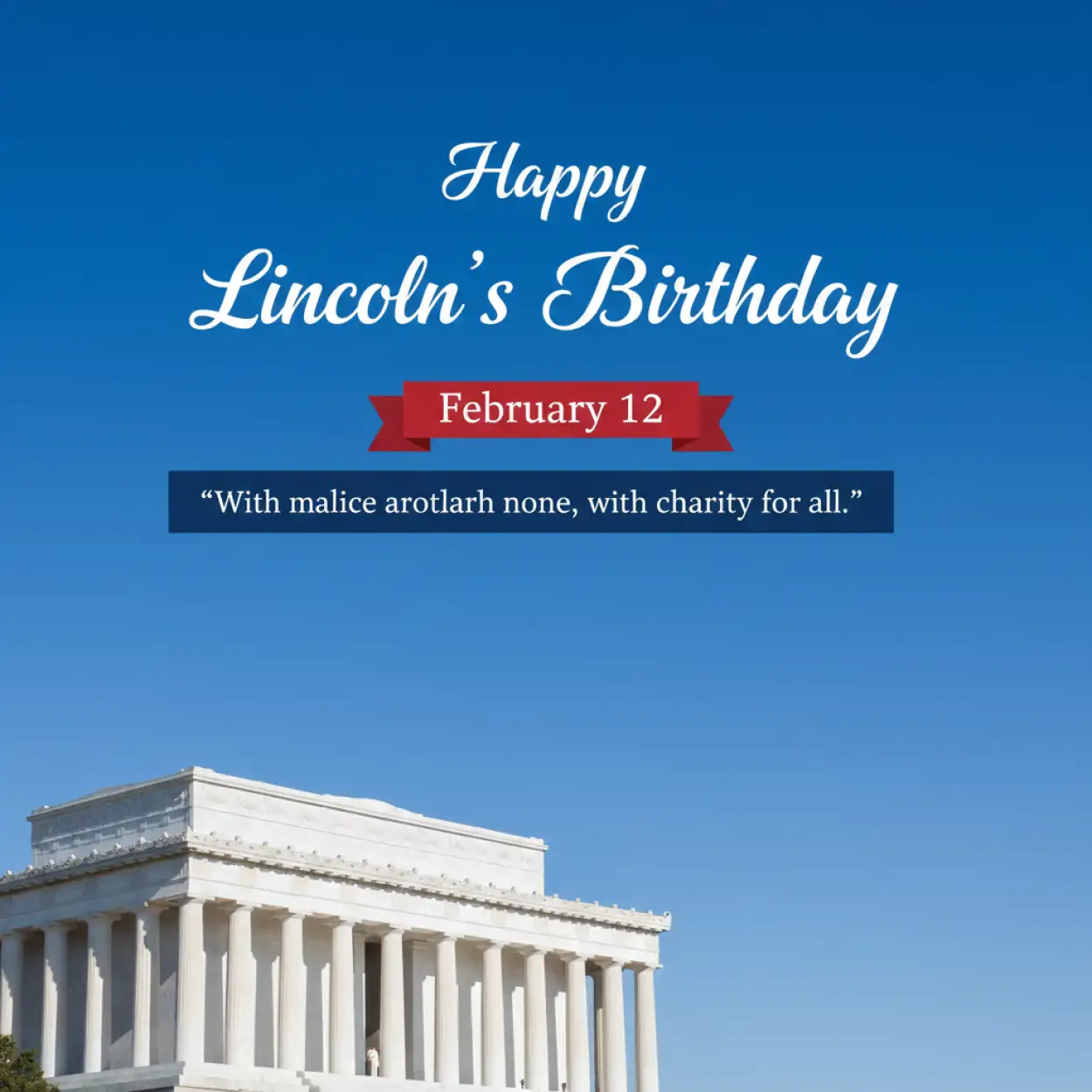 Free Download Lincolns Birthday Commemorative Speech - High Quality Happy Lincolns Birthday Background