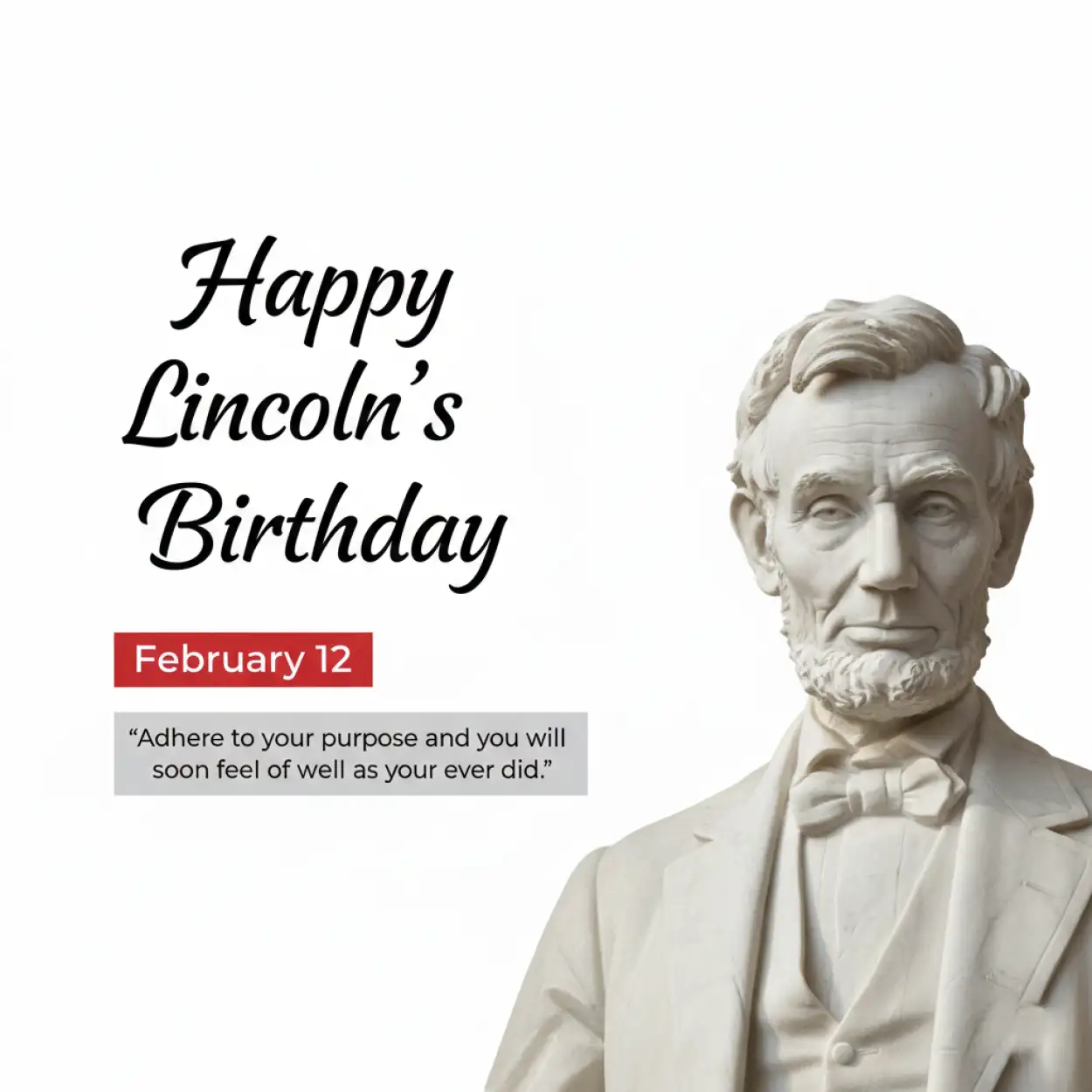Lincolns Birthday Greeting Message For Students - Royalty Free Happy Lincolns Birthday Image | Pngmagic Free Download Lincolns Birthday Greeting Message For Students - High Quality Happy Lincolns Birthday Background