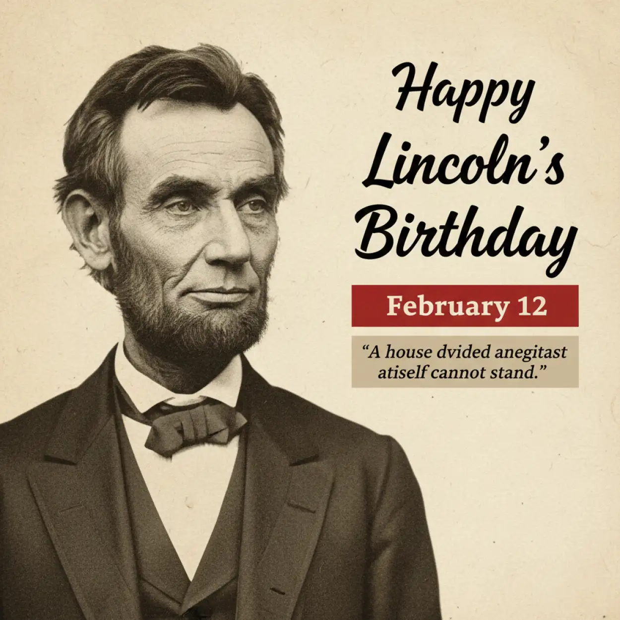 Free Download Lincolns Birthday High Resolution Images - High Quality Happy Lincolns Birthday Background