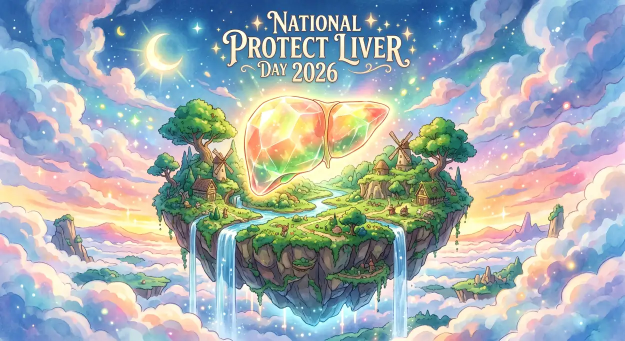 Free Download Liver Day Story Ideas 2026 - High Quality National Protect Liver Day 2026 Image