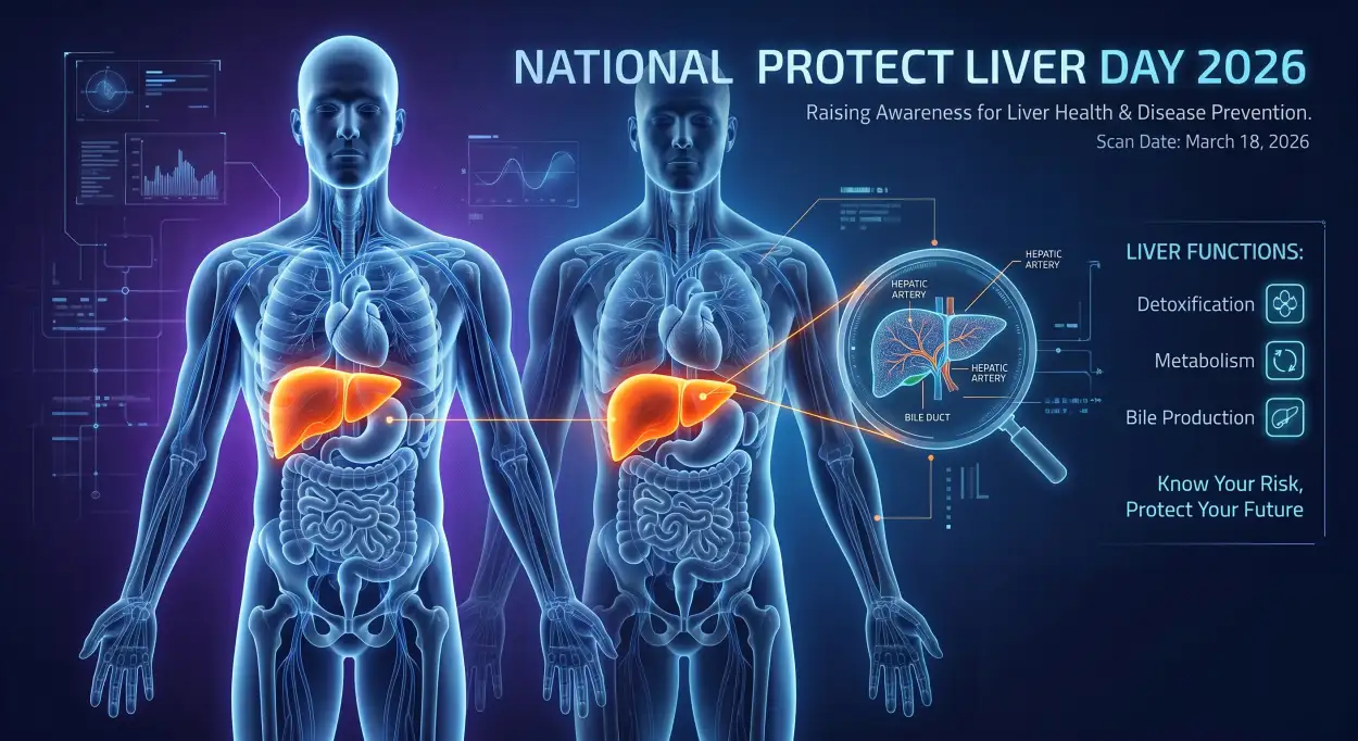 Free Download Liver Disease Prevention Hindi - High Quality National Protect Liver Day 2026 Image