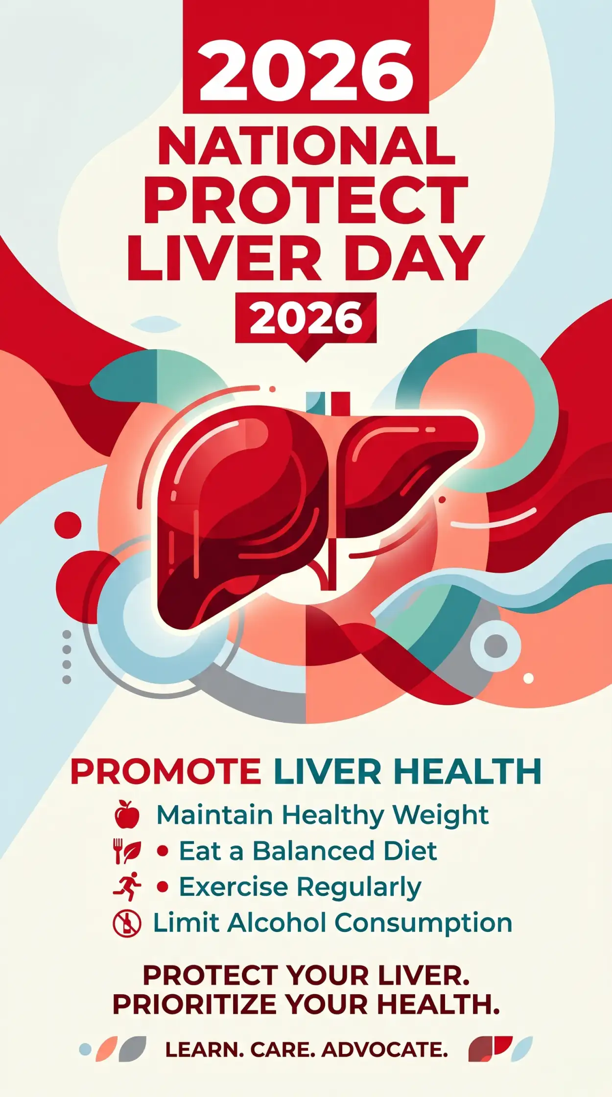 Free Download Liver Health Ke Liye Kya Kare - High Quality National Protect Liver Day 2026 Image