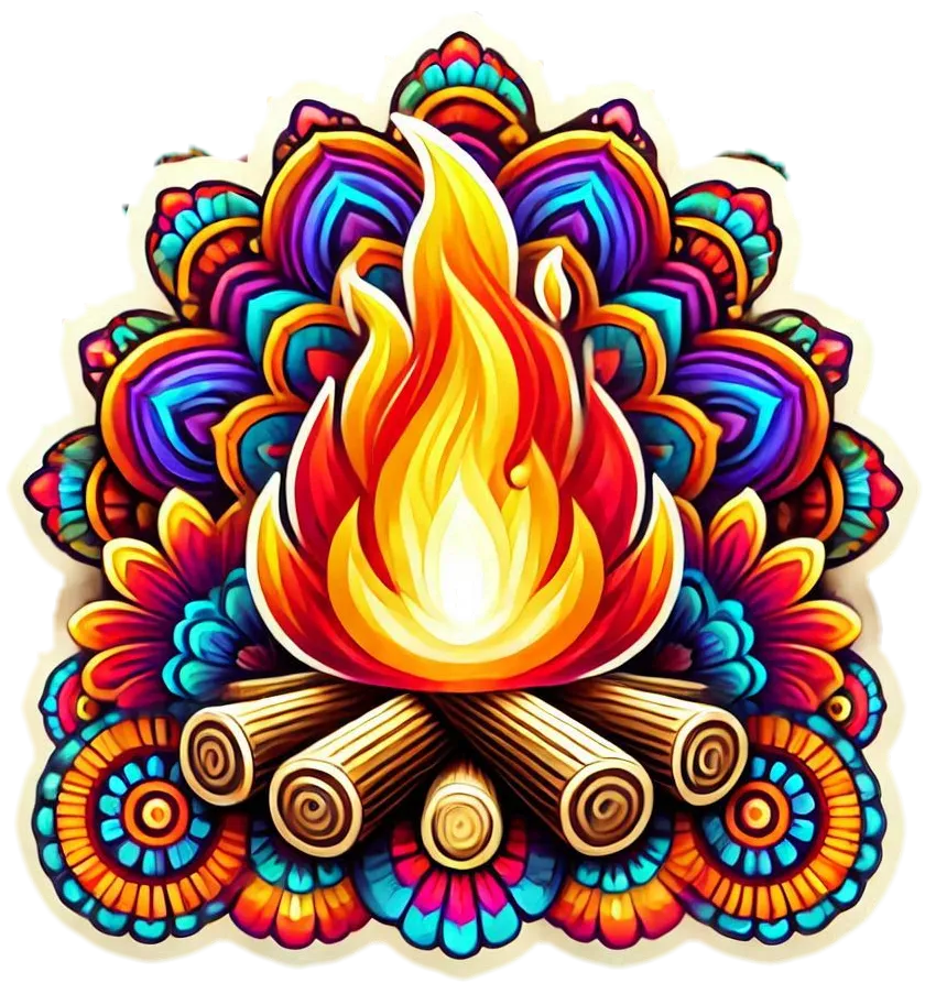 Lohri Bonfire Png With Family Celebration Theme - Royalty Free Lohri Bonfire Png Image | Pngmagic Free Download Lohri Bonfire Png With Family Celebration Theme - High Quality Lohri Bonfire Png PNG Image