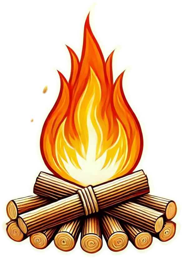 Lohri Bonfire Png With Wheat Stalks Decoration - Royalty Free Lohri Bonfire Png Image | Pngmagic Free Download Lohri Bonfire Png With Wheat Stalks Decoration - High Quality Lohri Bonfire Png PNG Image