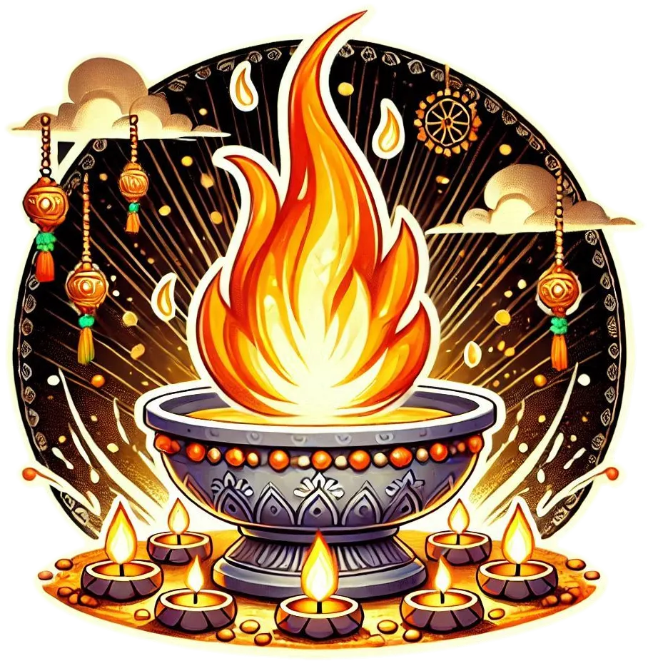 Lohri Fire Png For Childrens Educational Content - Royalty Free Lohri Fire Png Image | Pngmagic Free Download Lohri Fire Png For Childrens Educational Content - High Quality Lohri Fire Png PNG Image