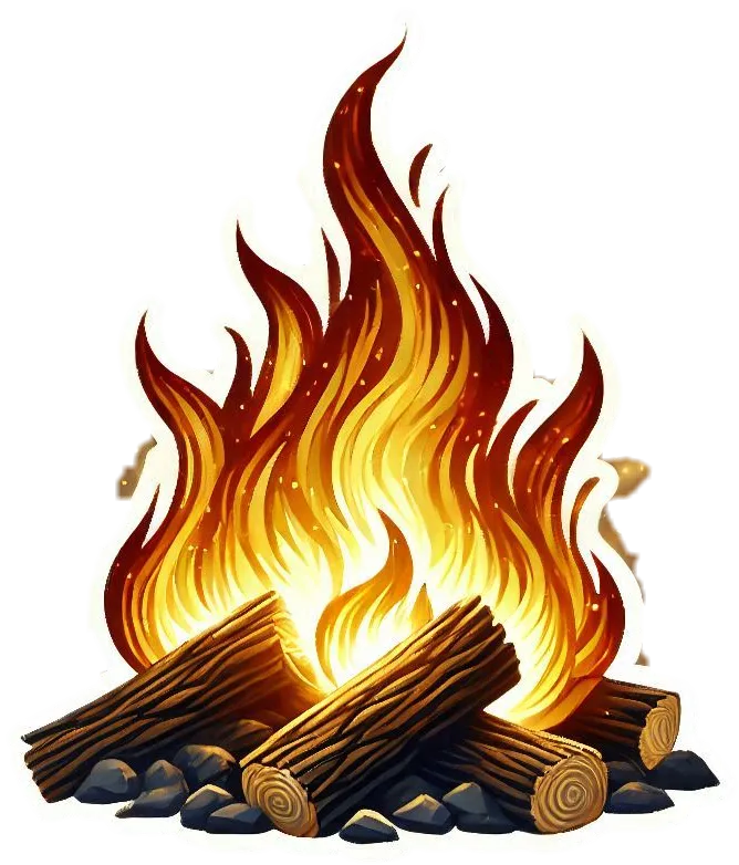 Free Download Lohri Fire Png With Traditional Bonfire Elements - High Quality Lohri Fire Png PNG Image