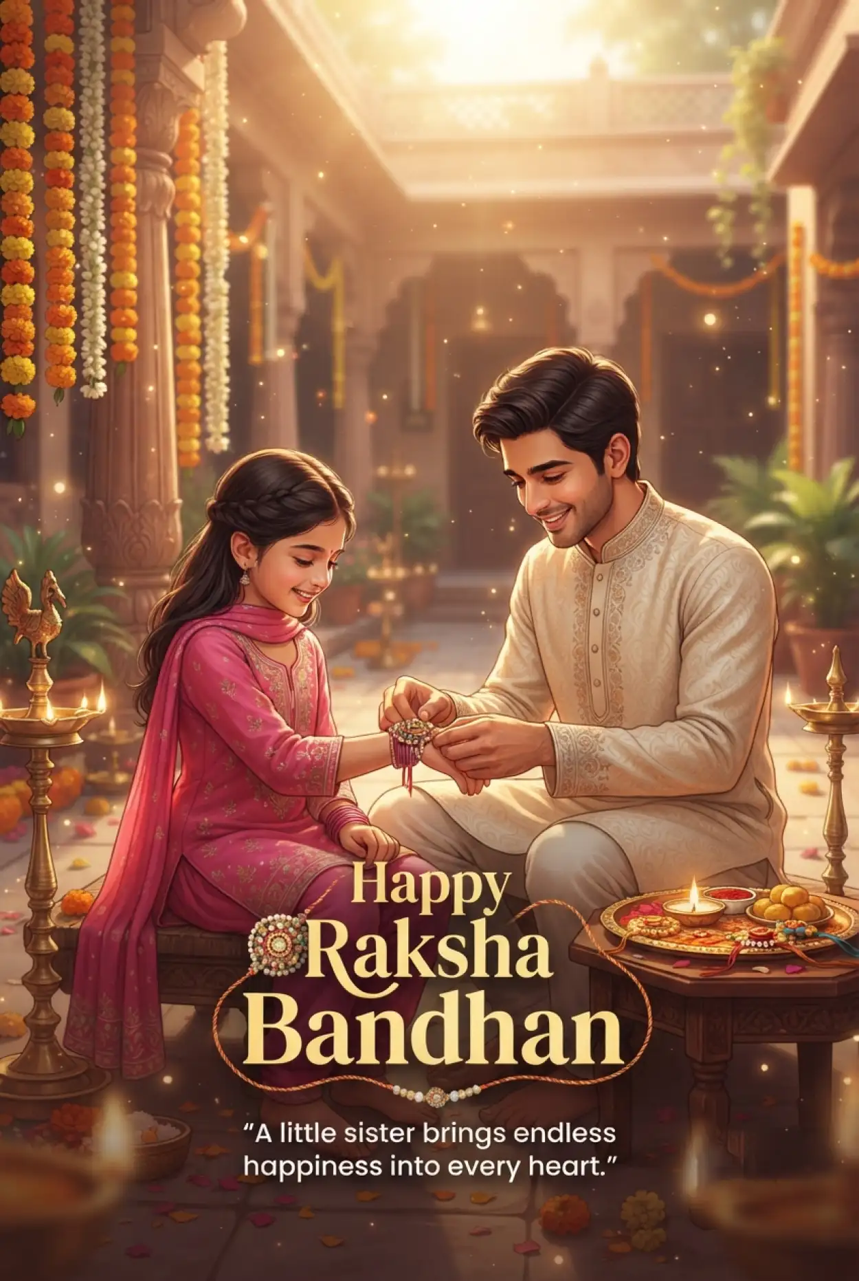 Free Download Long Raksha Bandhan Wishes 2026 - High Quality Happy Raksha Bandhan Wishes 2026 Image