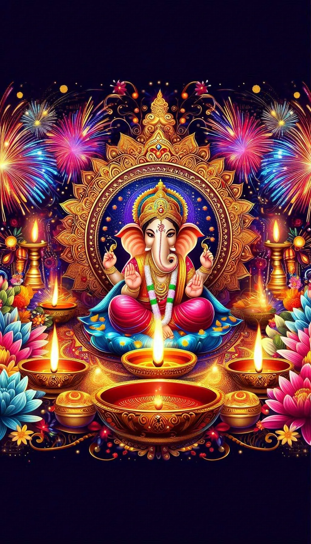 Lord Ganesh Background For Diwali Greetings - Royalty Free Happy Diwali Greetings Image | Pngmagic Free Download Lord Ganesh Background For Diwali Greetings - High Quality Happy Diwali Greetings Background