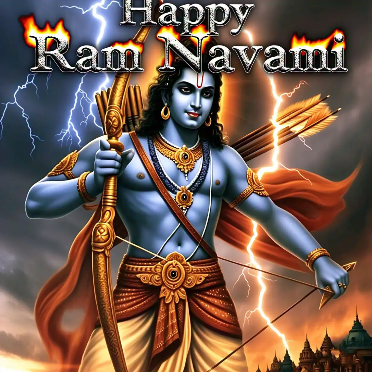 Free Download Lord Ram And Sita Navami Special Photo - High Quality Happy Ram Navami Background
