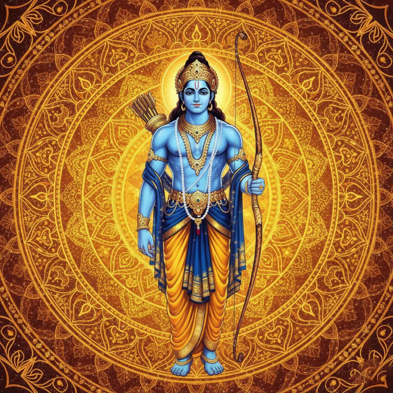 Free Download Lord Rama Festival Special Background - High Quality Rama Background Background Image